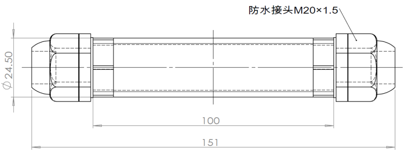 紫外輻射傳感器尺寸1 紫外輻射傳感器尺寸1