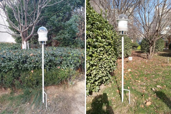 多要素溫室環(huán)境監(jiān)測(cè)儀現(xiàn)場(chǎng)安裝圖2